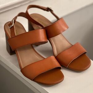 Old Navy Brown Block Heel
